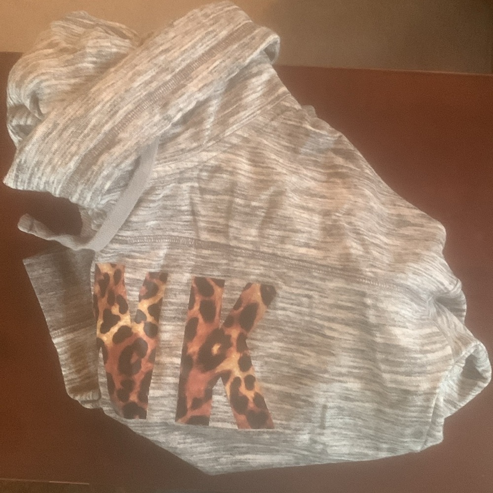 Pink Crew Neck Drawstring Pullover - image 5